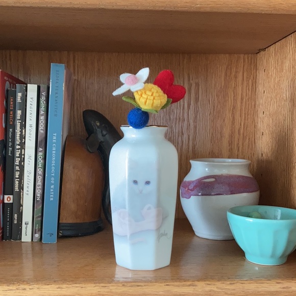 Vintage Otagiri Bob Harrison kitten vase - Picture 2 of 7